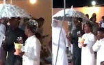 رکنا: فیلمی که از یک جشن عروسی نامتعارف در مکه منتشر شده بود به دستگیری...